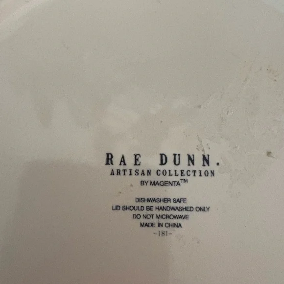 Rae Dunn Cookies Jar White - Picture 3 of 3